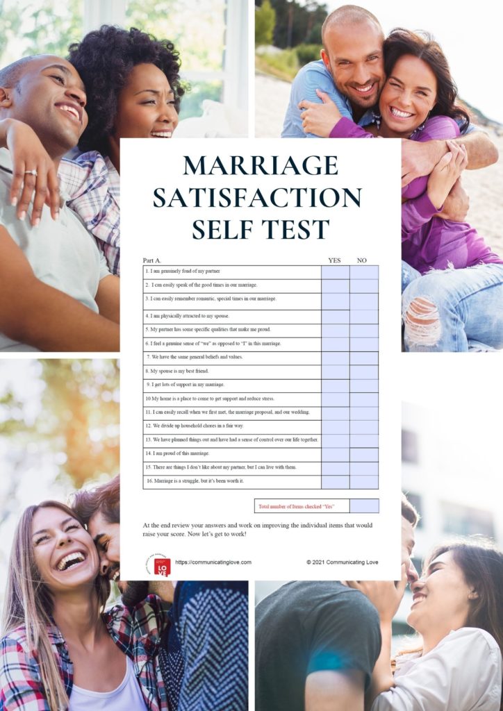 Marriage Satisfaction Self Test Download Cover