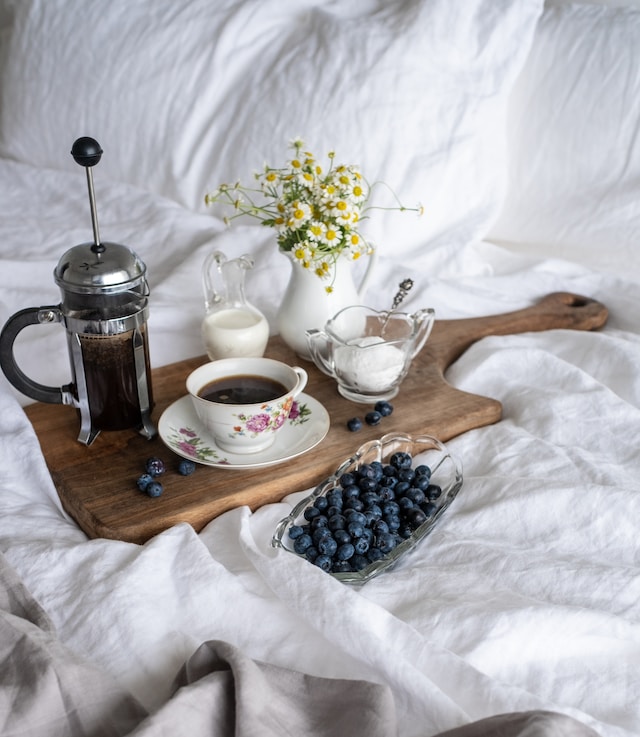 Breakfast in bed